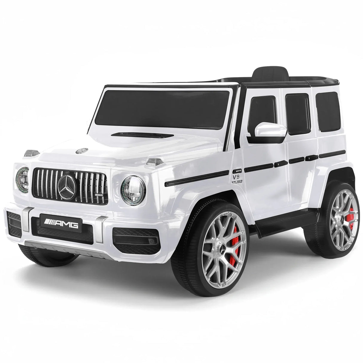 Aintree Kids Ride On Car, 12V Electric, White