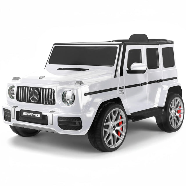 Aintree Kids Ride On Car, 12V Electric, White