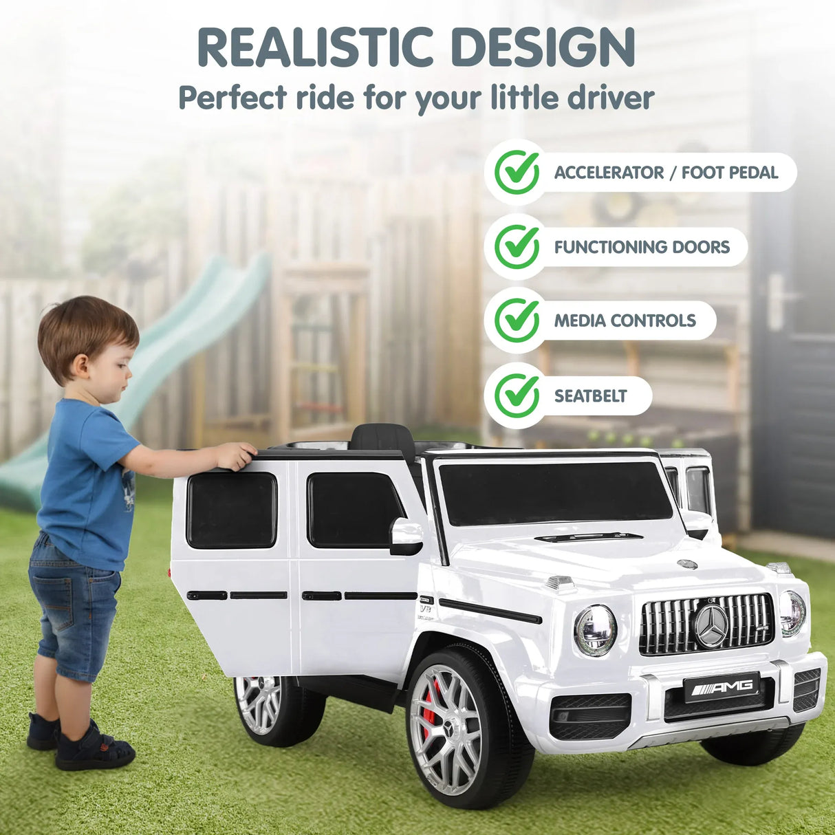 Aintree Kids Ride On Car, 12V Electric