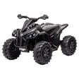 Mondello black kids electric ride on quad bike