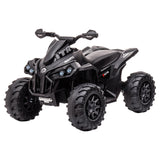 Mondello black kids electric ride on quad bike