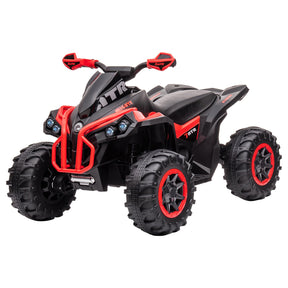 Mondello red kids electric ride on quad bike
