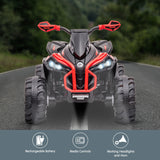 Mondello Kids Ride On Quad Bike, 12V Electric, Red