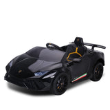 Bedford Kids Ride On Car, 12V Electric Supercar, Black