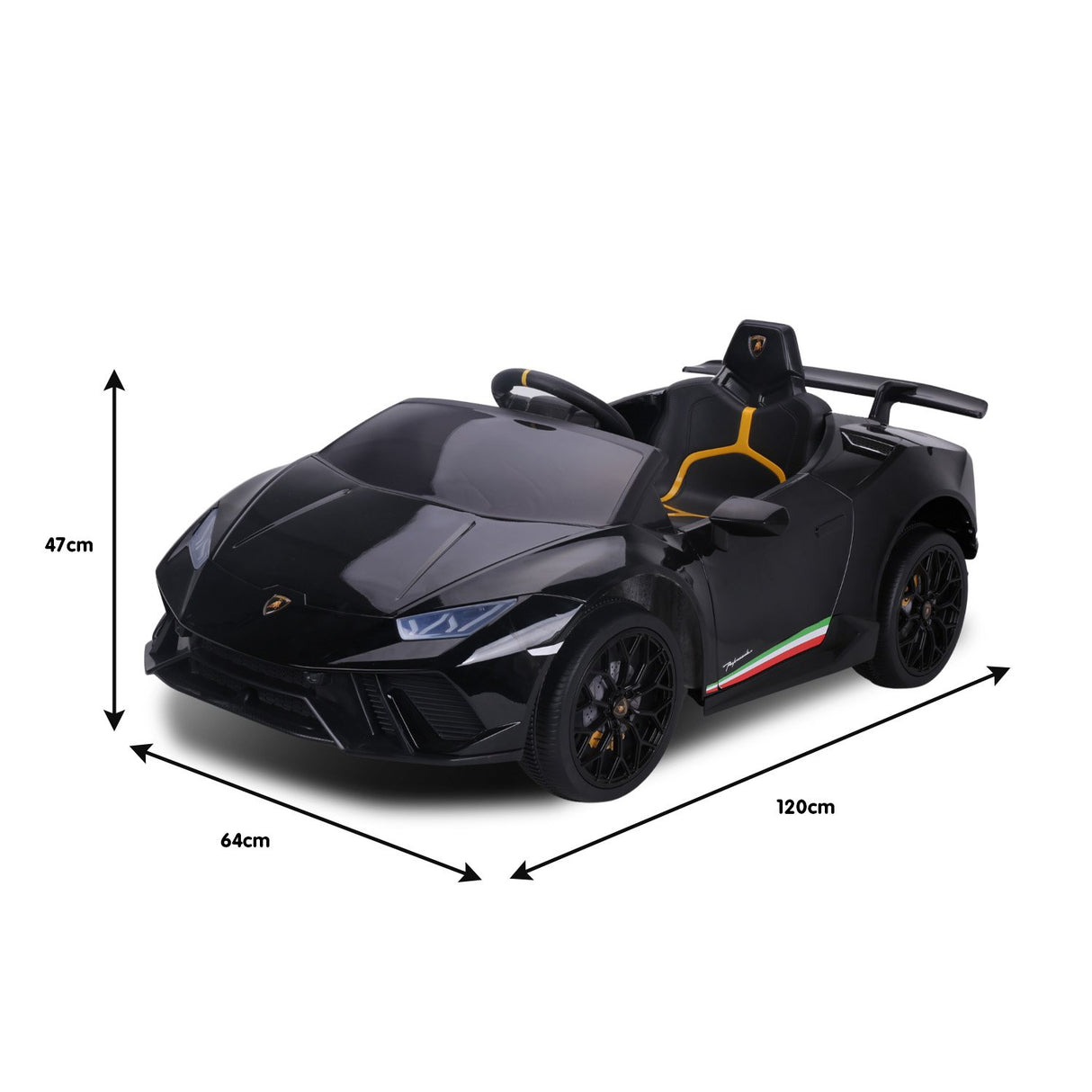 Bedford Kids Ride On Car, 12V Electric Supercar