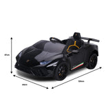 Bedford Kids Ride On Car, 12V Electric Supercar