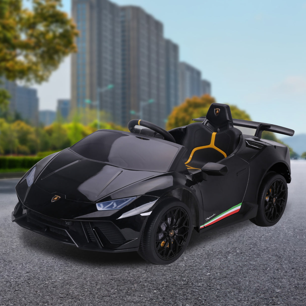 Bedford Kids Ride On Car, 12V Electric Supercar