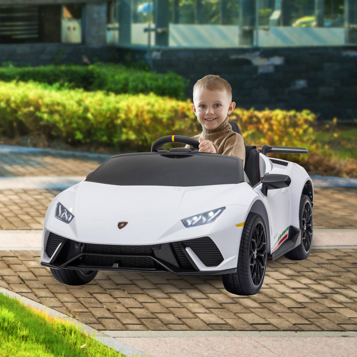 Bedford Kids Ride On Car, 12V Electric Supercar