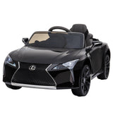 Anglesey Kids Ride On Car, 12V Electric Sports Car, Black