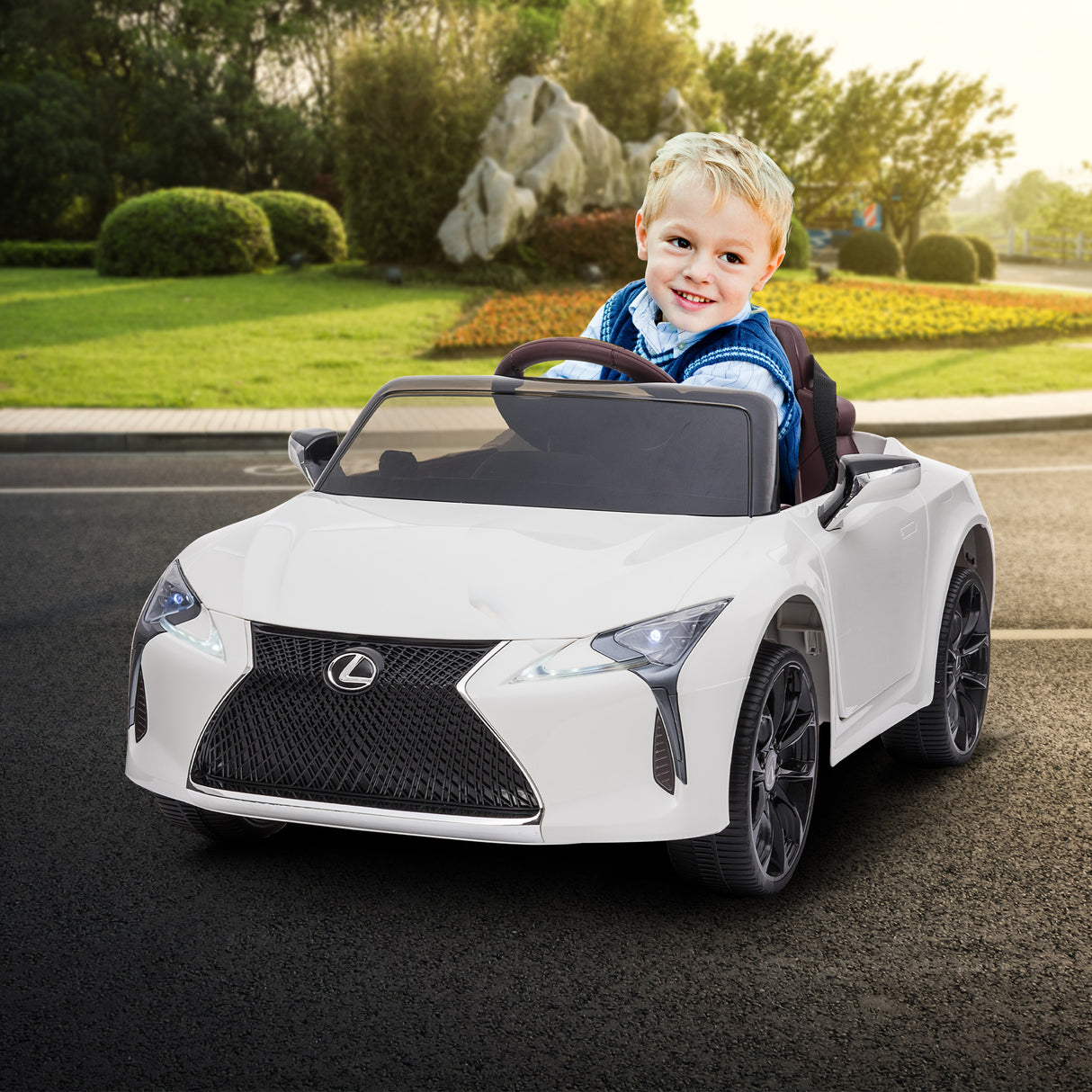 Anglesey Kids Ride On Car, 12V Electric Sports Car