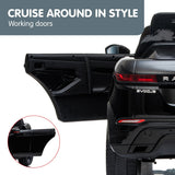 Prescott Kids Ride On Car, 12V Electric SUV, Black