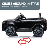 Prescott Kids Ride On Car, 12V Electric SUV, Black