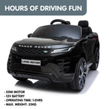 Prescott Kids Ride On Car, 12V Electric SUV, Black