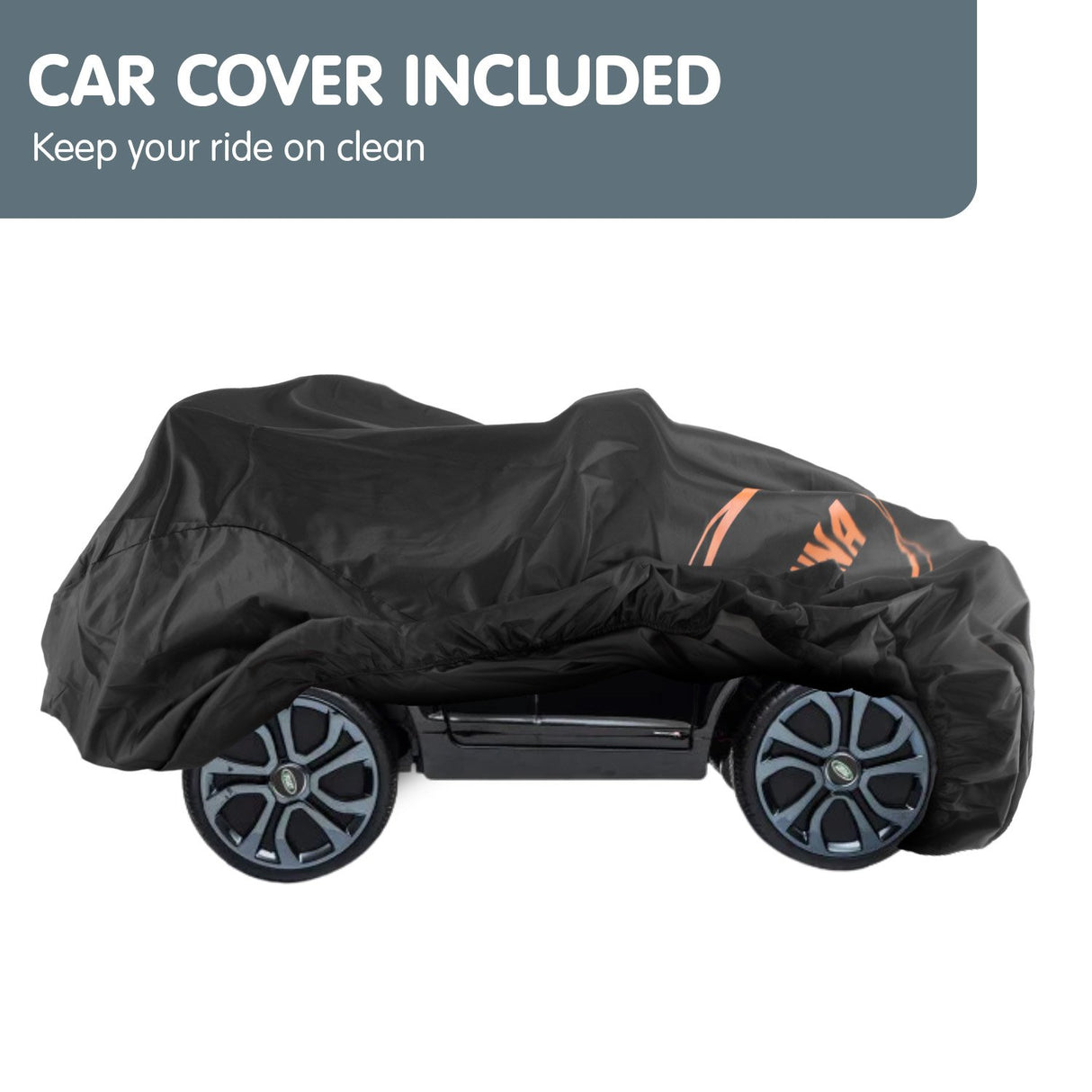 Prescott Kids Ride On Car, 12V Electric SUV, Black