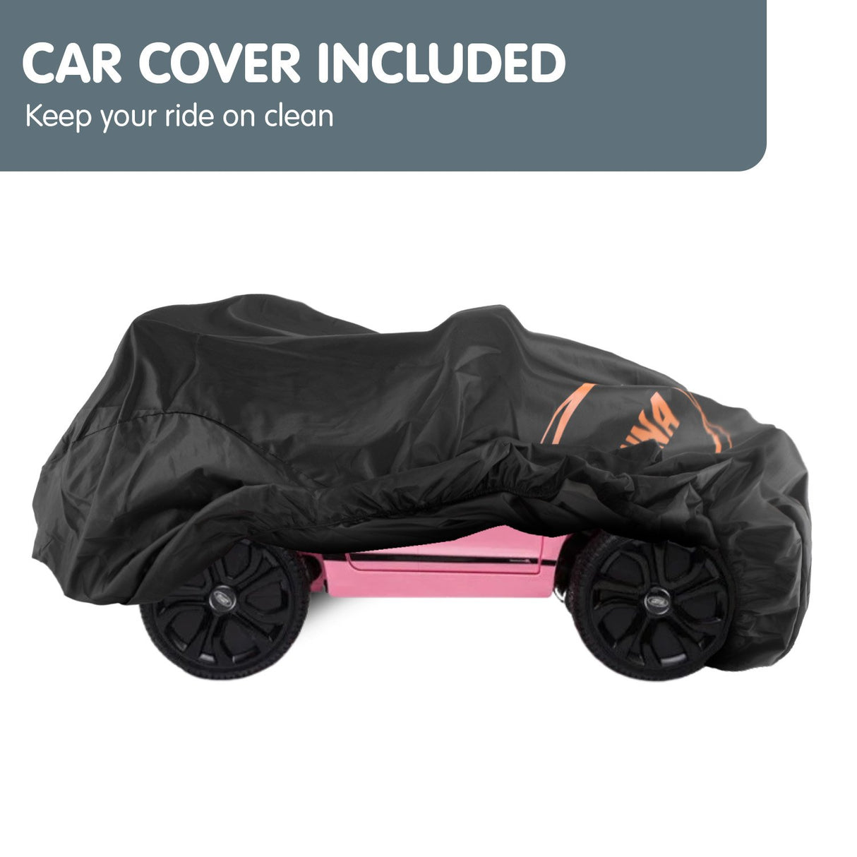 Prescott Kids Ride On Car, 12V Electric SUV, Pink