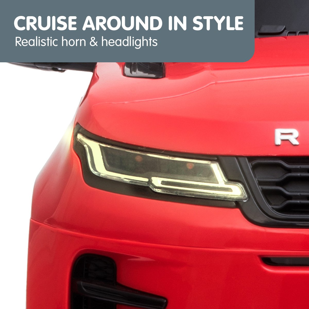 Prescott Kids Ride On Car, 12V Electric SUV, Red