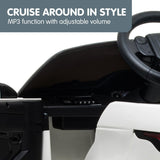 Prescott Kids Ride On Car, 12V Electric SUV, White