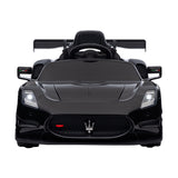 Longcross Kids Ride On Car, 12V Electric Race Car, Black