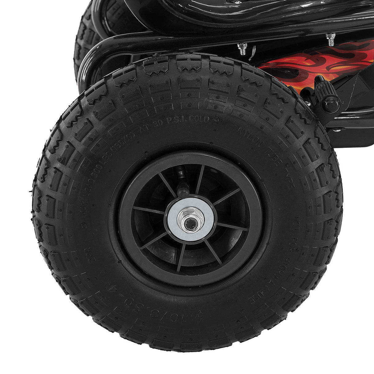 Meliquina Kids Pedal Go Kart, Black