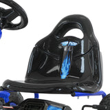 Meliquina Kids Pedal Go Kart, Blue