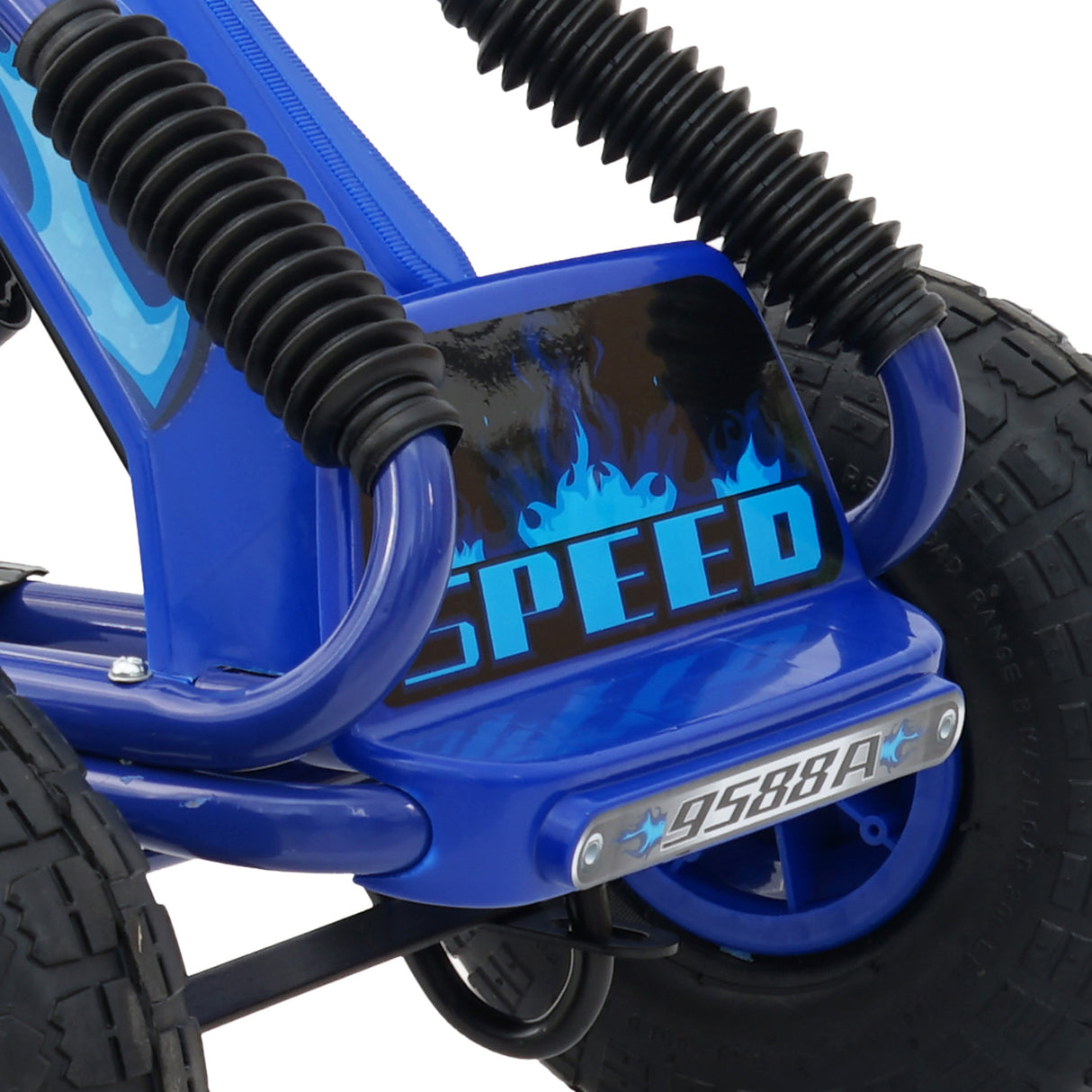 Meliquina Kids Pedal Go Kart, Blue