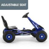 Meliquina Kids Pedal Go Kart, Blue