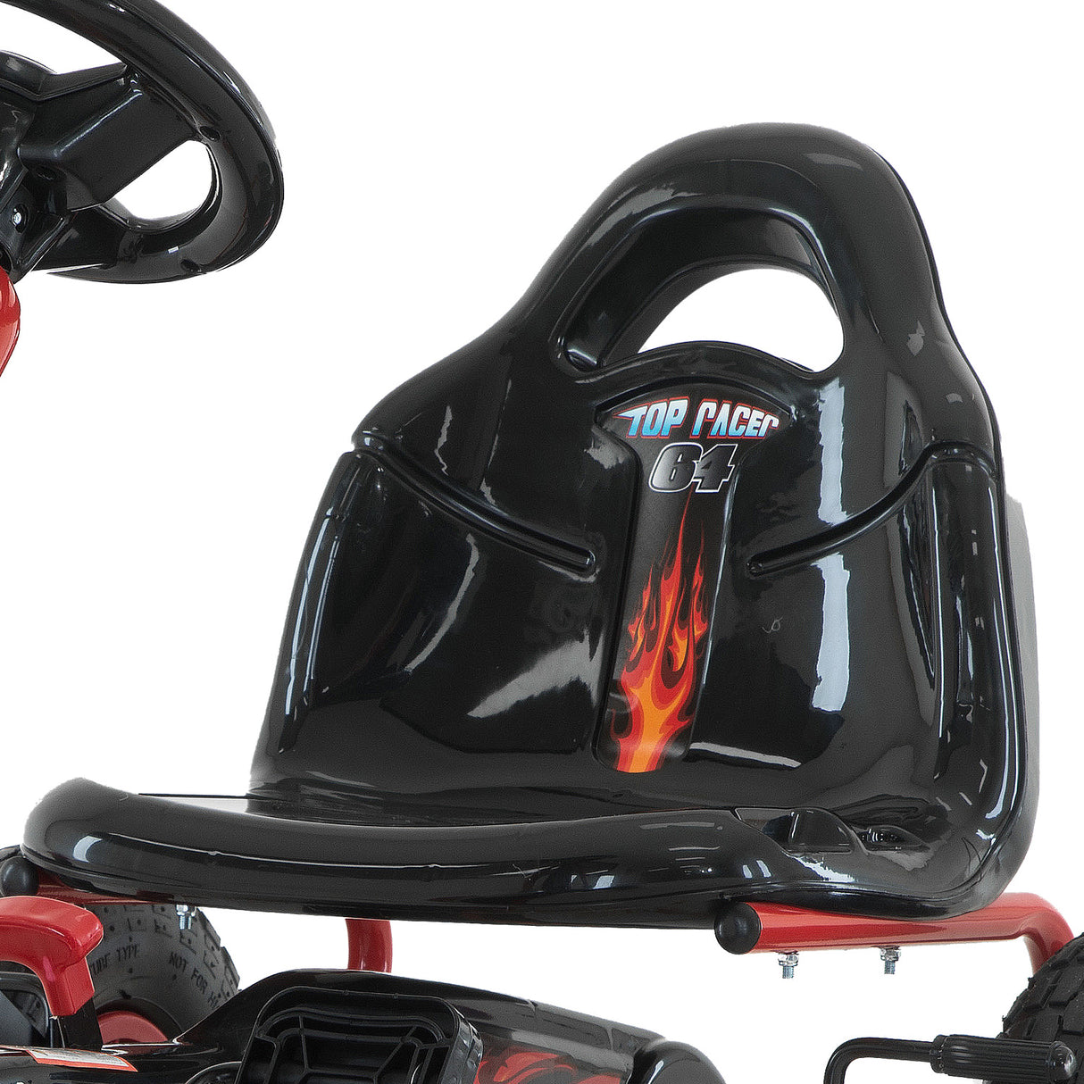 Meliquina Kids Pedal Go Kart, Red