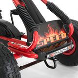 Meliquina Kids Pedal Go Kart, Red