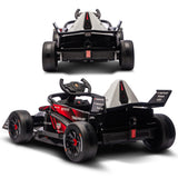 Elvington Kids Ride On Car, 12V Electric Race Car, Red