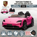 Croft Kids Ride On Car, 12V Electric 2 Seater, Pink