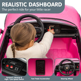 Croft Kids Ride On Car, 12V Electric 2 Seater, Pink