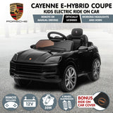 Santa Pod Kids Ride On Car, 12V Electric SUV Coupe, Black