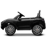Santa Pod Kids Ride On Car, 12V Electric SUV Coupe, Black