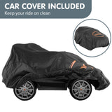 Santa Pod Kids Ride On Car, 12V Electric SUV Coupe, Black