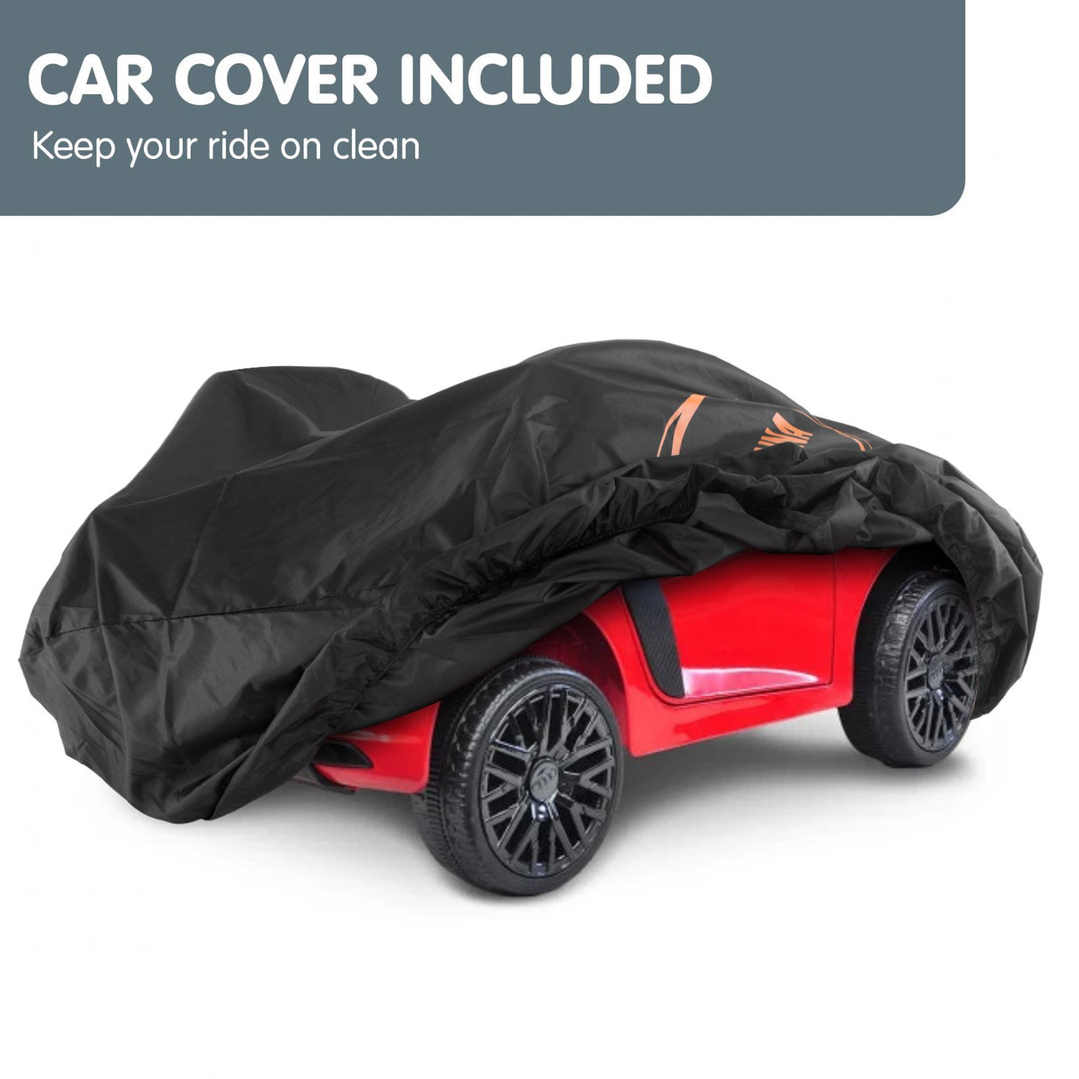Woodbridge Kids Ride On Car, 12V Electric, Red