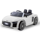 Woodbridge white kids electric ride on supercar