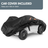 Woodbridge Kids Ride On Car, 12V Electric, White