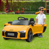 Woodbridge Kids Ride On Car, 12V Electric, Yellow