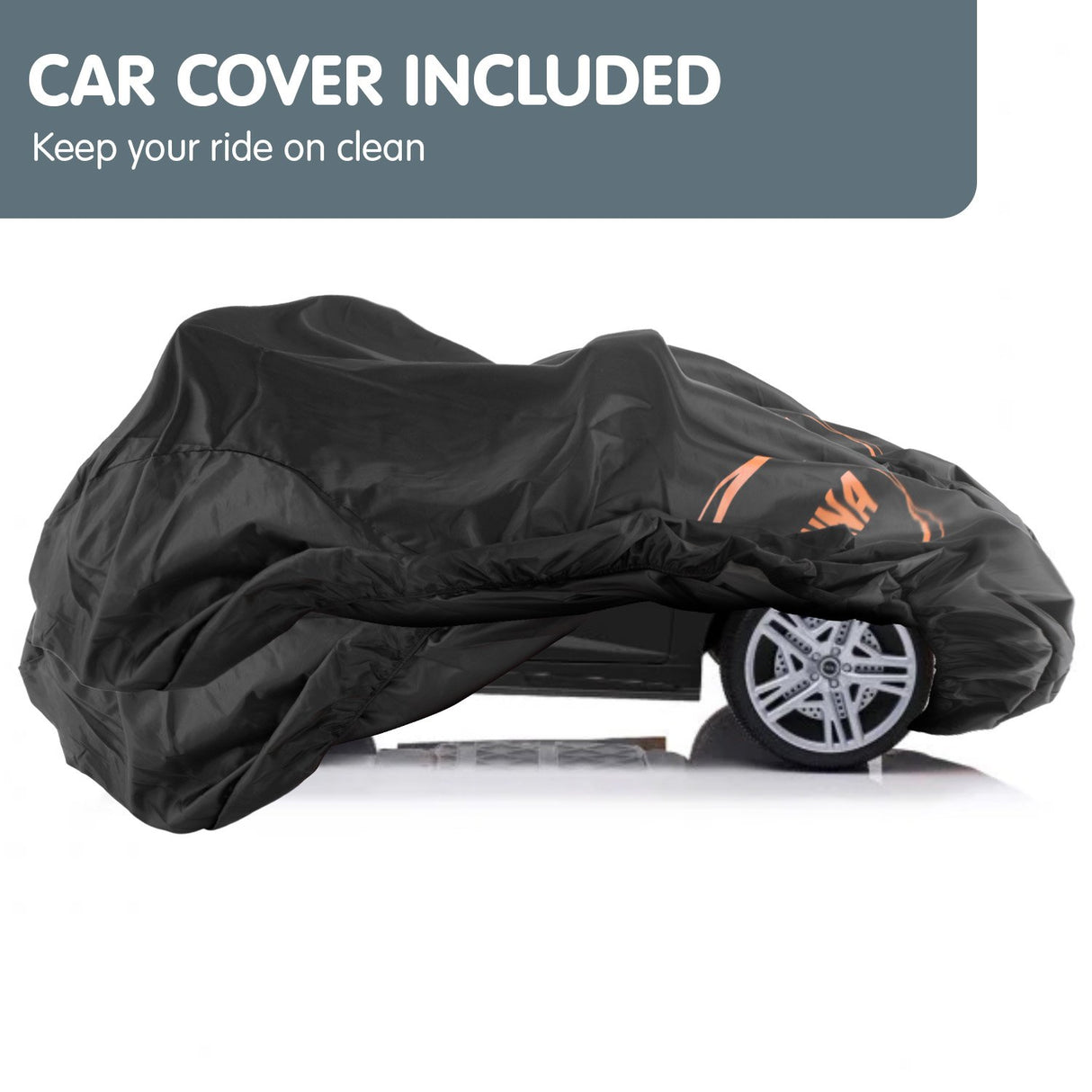 Turweston Kids Ride On Car, 12V Electric, Black
