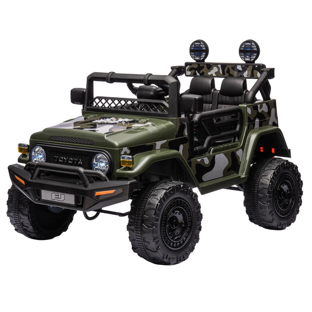 Pembrey Kids Ride On Car, 12V Electric 4WD, Green