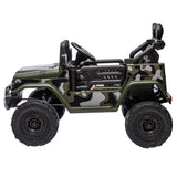 Pembrey Kids Ride On Car, 12V Electric 4WD, Green