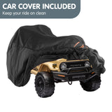 Pembrey Kids Ride On Car, 12V Electric 4WD, Khaki
