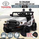 Loton Kids Ride On Car, 12V Electric, White