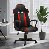 Mundaring Racing Gaming Chair, Black and Red, view 8