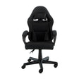 Rockingham black racing style kids gaming chair
