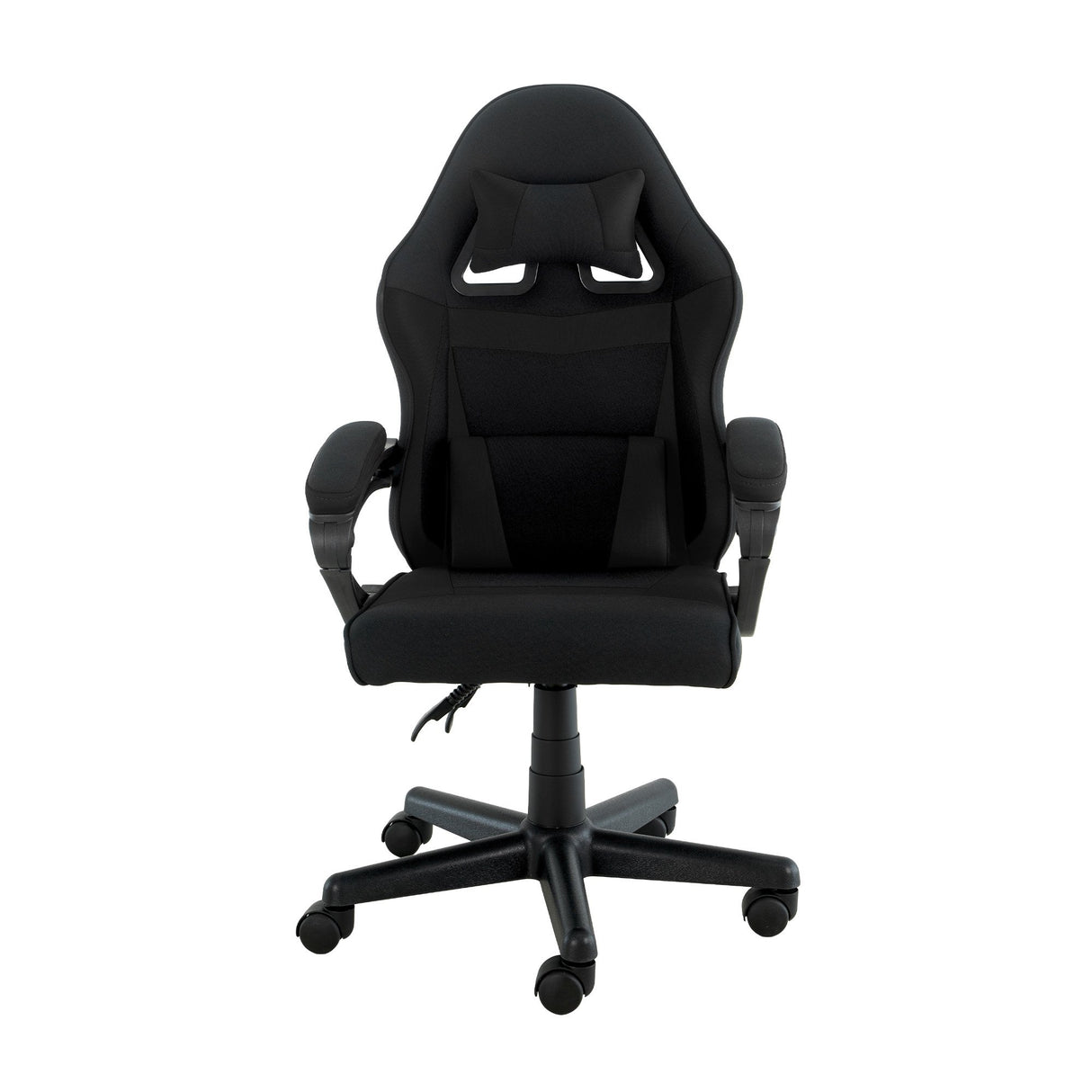 Rockingham black racing style kids gaming chair
