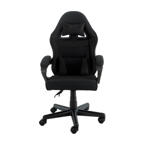 Rockingham black racing style kids gaming chair