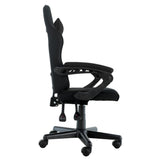 Rockingham black racing style kids gaming chair
