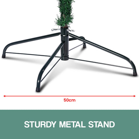 Christabelle 2.1m Green Faux Christmas Tree