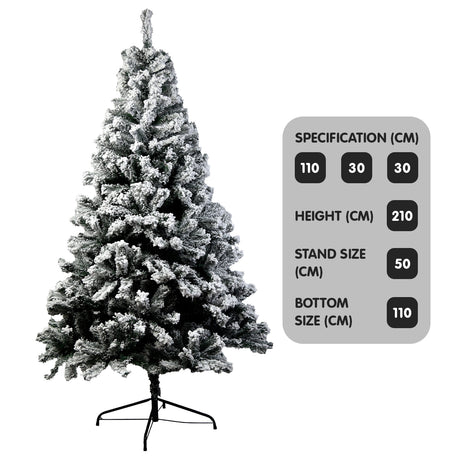 Snow-Tipped Christabelle 2.1m Christmas Tree